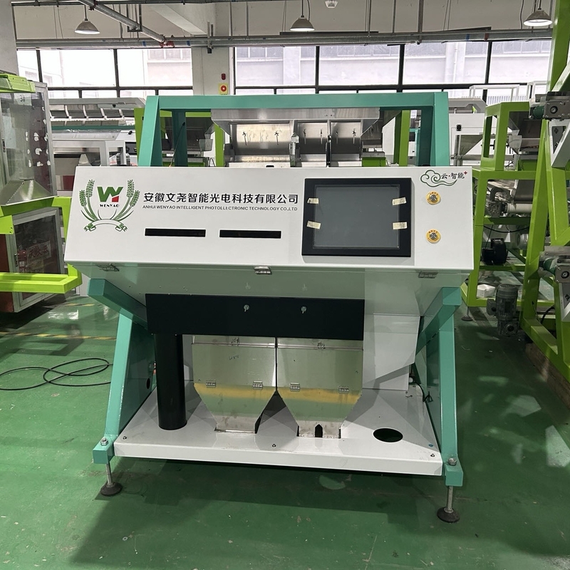 Máquina para clasificar el color de las nueces de pino de Wenyao Máquina para clasificar el color de los pistachos Máquina para clasificar las nueces de macadamia