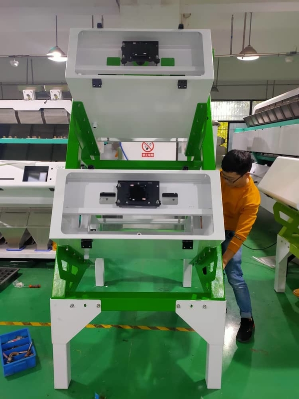 Anhui Wenyao Certificación CE Ordenador óptico de té Máquina de clasificación de colores CCD