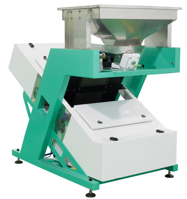 Wenyao 600-1200kg/H 1 Chute Granos de café Arroz Garín Color de clasificación Máquina de clasificación óptica de colores de cereales