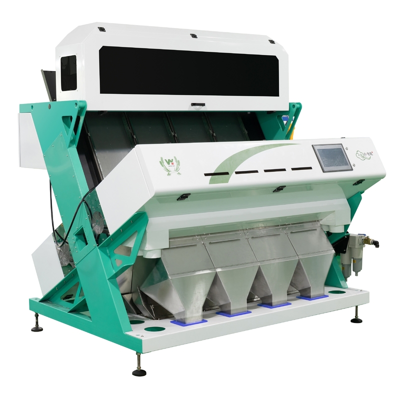Wenyao 4 Chute clasificador de color inteligente máquina de clasificación de color de arroz para granos