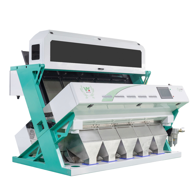 Máquina de clasificación de colores de nuez de macadamia y avellana Separador de colores de alta precisión Ai Pistachio Núcleo de almendra y clasificador de colores de concha