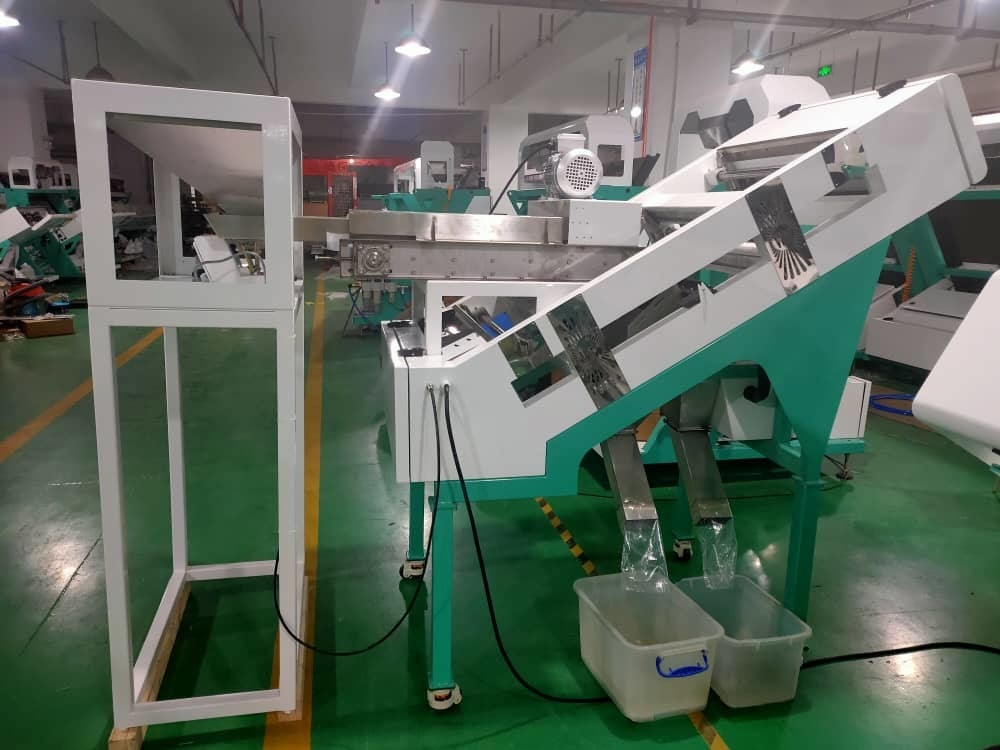 Wenyao Intelligent Coffee Cherry Color Sorter Máquina de clasificación de colores multifunción para frutas frescas y congeladas