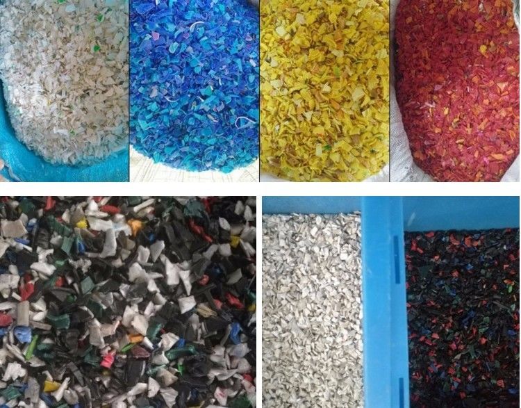 Máquina de clasificación de colores de plástico de alta eficiencia, máquina de separación de colores de plástico, máquina de reciclaje de plástico