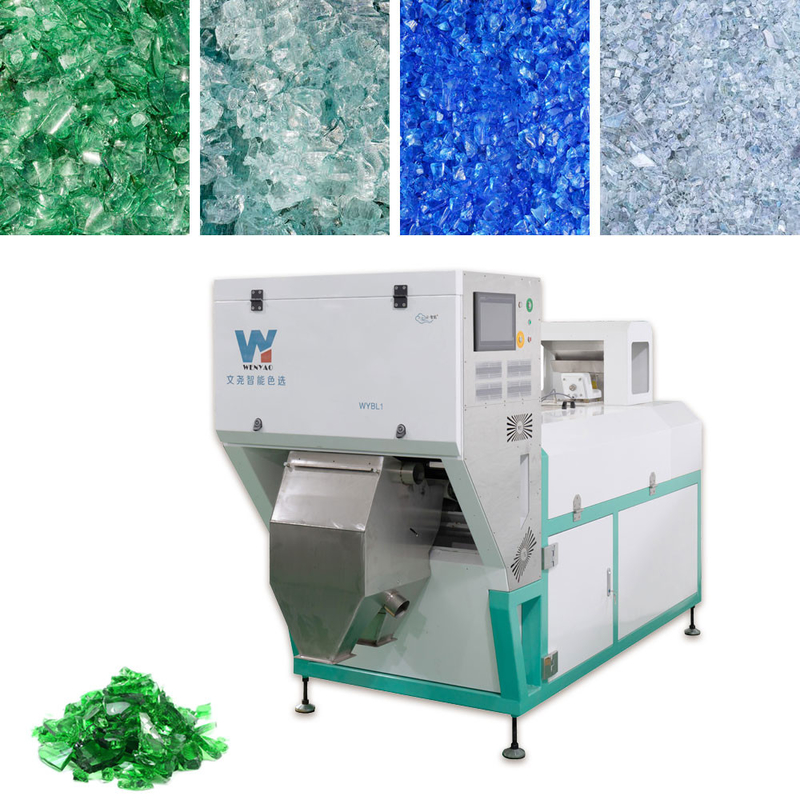 Máquina de clasificación de plástico de alta precisión para clasificar colores de plástico