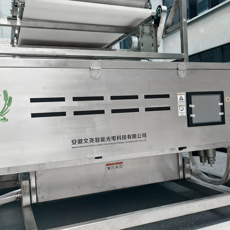 Máquina de clasificación de color de goma árabe de calidad alimentaria de acero inoxidable 304 con un rendimiento estable