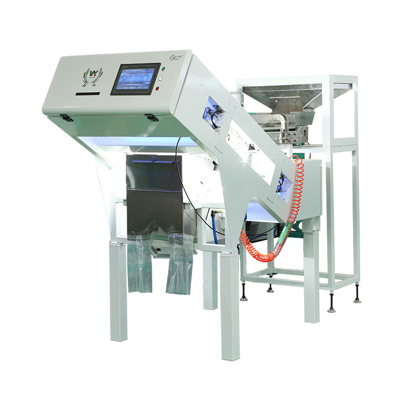 Máquina de clasificación de frijoles con cámara de Ccd completa para Juniper de Wenyao Color Sortador y 220V / 50Hz fuente de alimentación