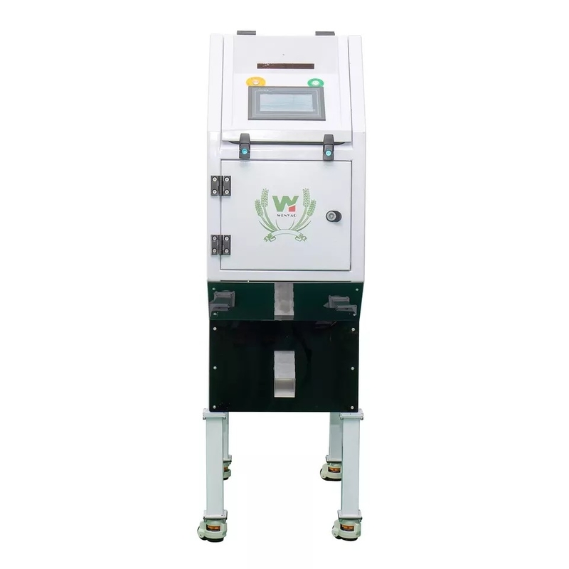 Mini clasificador de color de arroz / semillas de sésamo de maní máquina de clasificación de color 220V / 50HZ