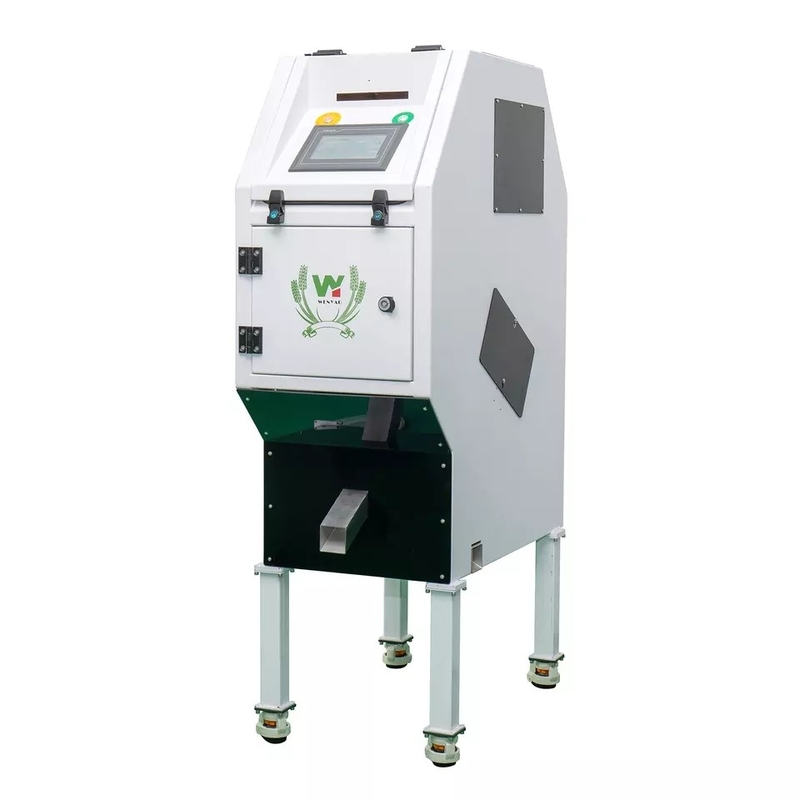 Mini clasificador de color de arroz / semillas de sésamo de maní máquina de clasificación de color 220V / 50HZ