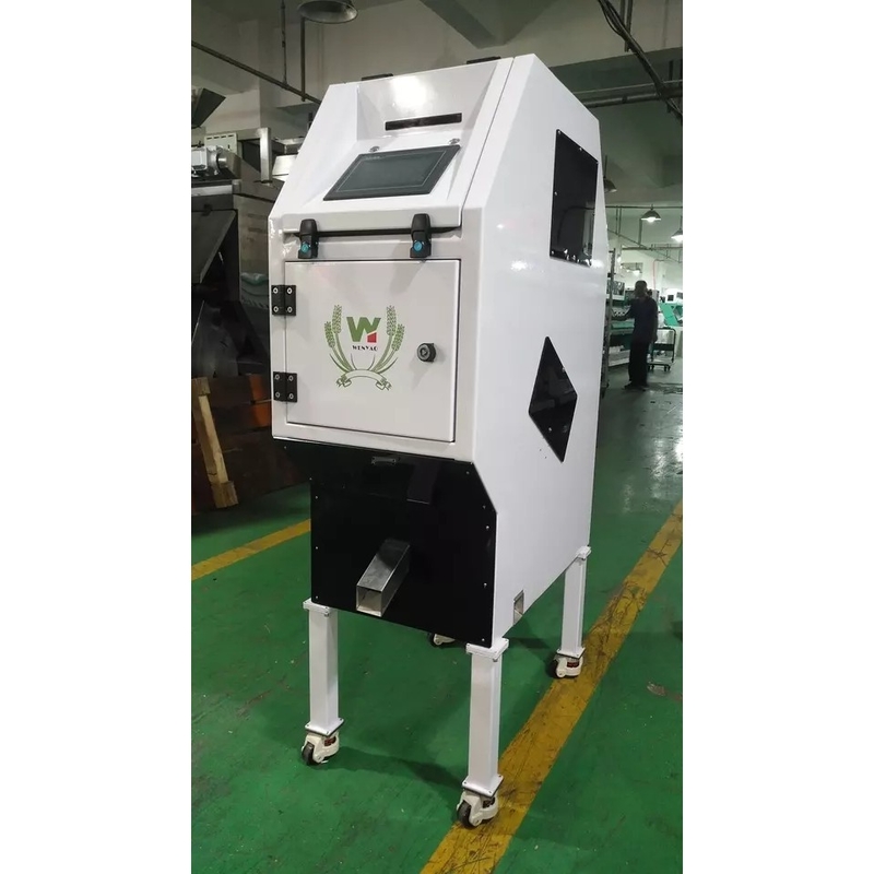 Mini clasificador de color de arroz / semillas de sésamo de maní máquina de clasificación de color 220V / 50HZ
