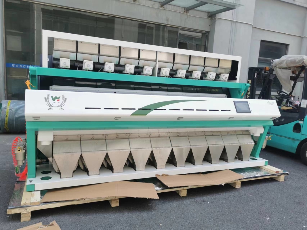 China Sortador óptico de colores multiuso para la clasificación y clasificación de sésamo blanco sésamo negro semilla de lino semilla negra