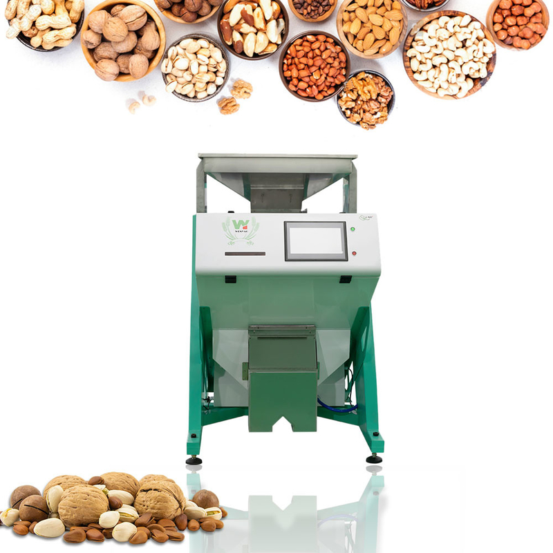 Máquina de clasificación de colores de cacahuetes multifunción Wenyao CCD clasificador de colores de nueces inteligente