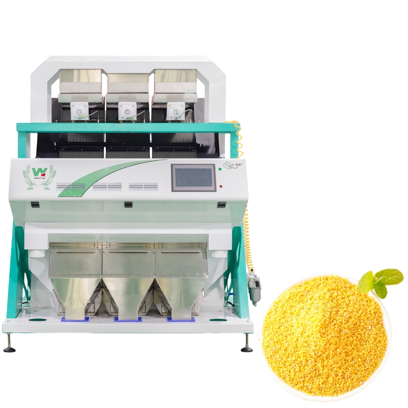Máquina de clasificación de color de grano multifunción con control remoto