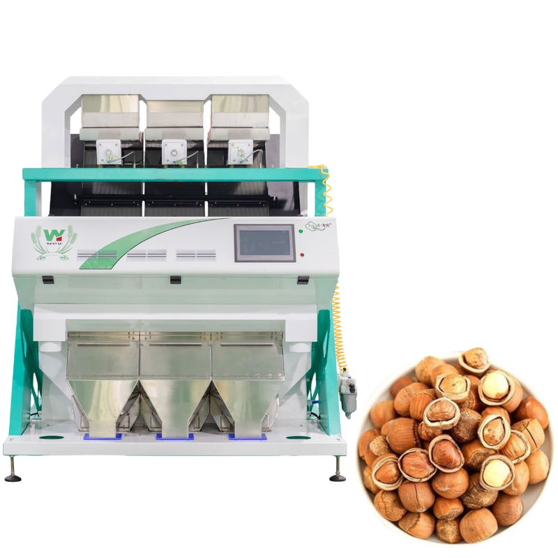 Equipo de clasificación de colores de nueces de avellana de Wenyao