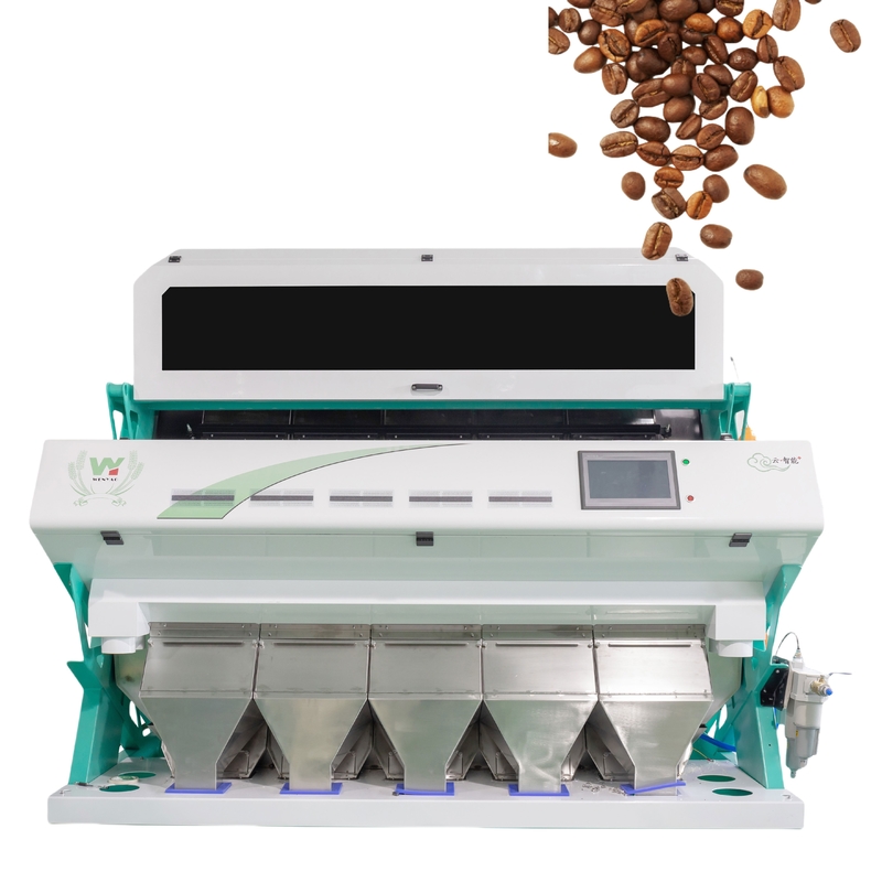 Máquina de clasificación automática de colores de granos de café