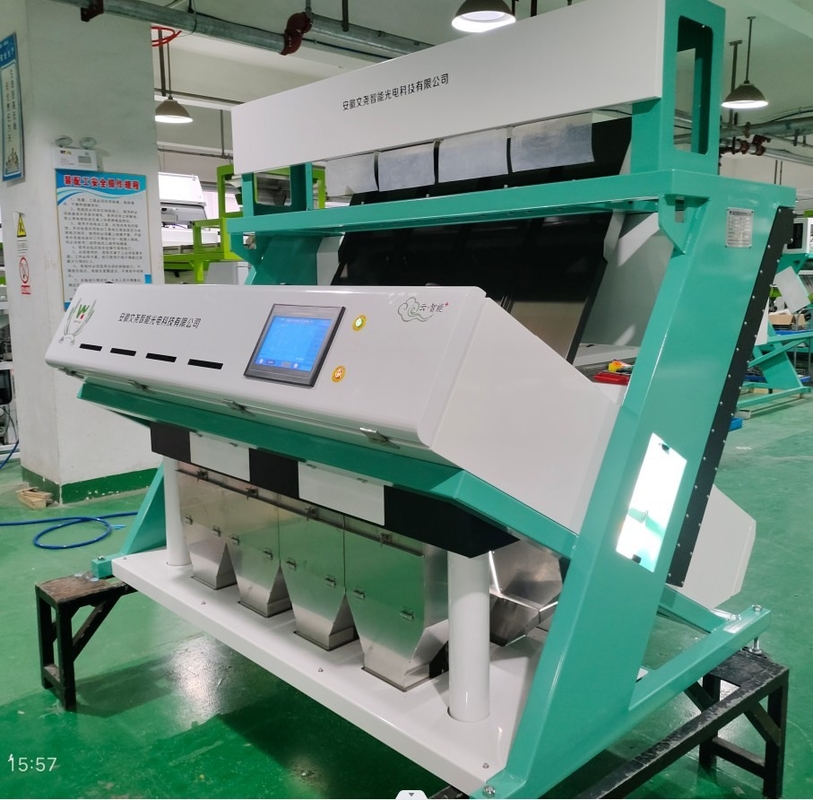 Máquina automática para clasificar el color de las nueces de macadamia