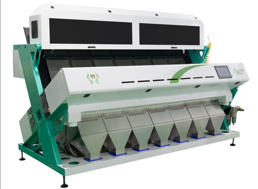 China industria máquina de reciclaje de plástico CCD pet escamas máquina clasificadora de color para el reciclaje de residuos