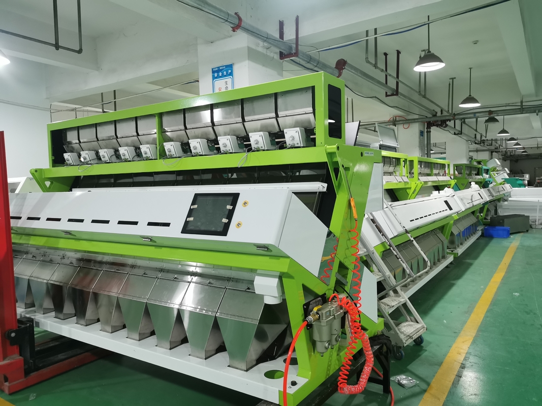 10 T/H Máquina para clasificar el color del maíz Máquina para clasificar y limpiar el color del maíz