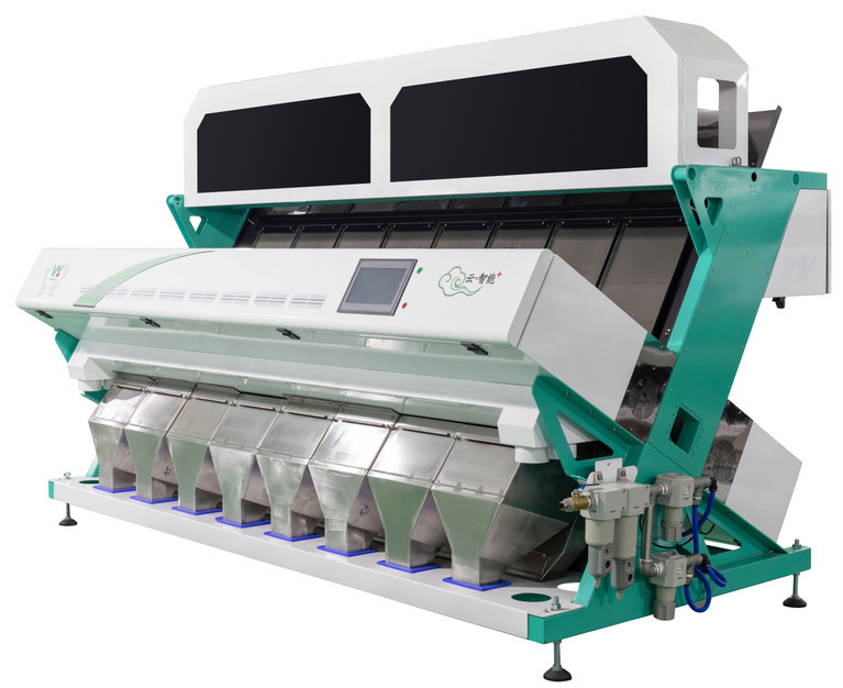 Máquina de clasificación de color de nueces de anacardos CCD cámara clasificador de color inteligente para nueces y frijoles