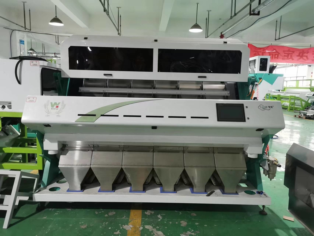 Granos de trigo sarraceno y quinoa Sorting de color Semillas de lino Cereales gruesos Máquina de clasificación de color