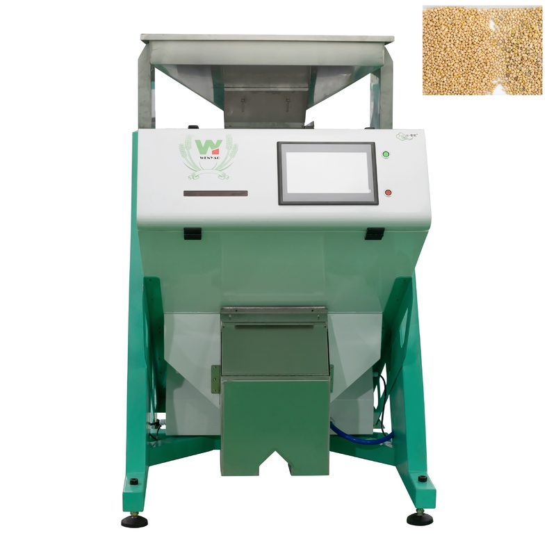 Profesional 64 canales CCD Sortidor de color de grano de fenogreco y garbanzos máquina de clasificación de color