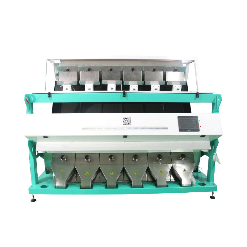 Máquina de clasificación de color de arroz de gran capacidad para diversos cultivos