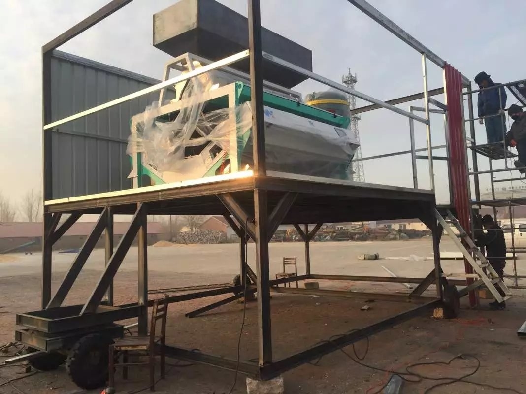 Máquina de clasificación de color de arroz de gran capacidad para diversos cultivos