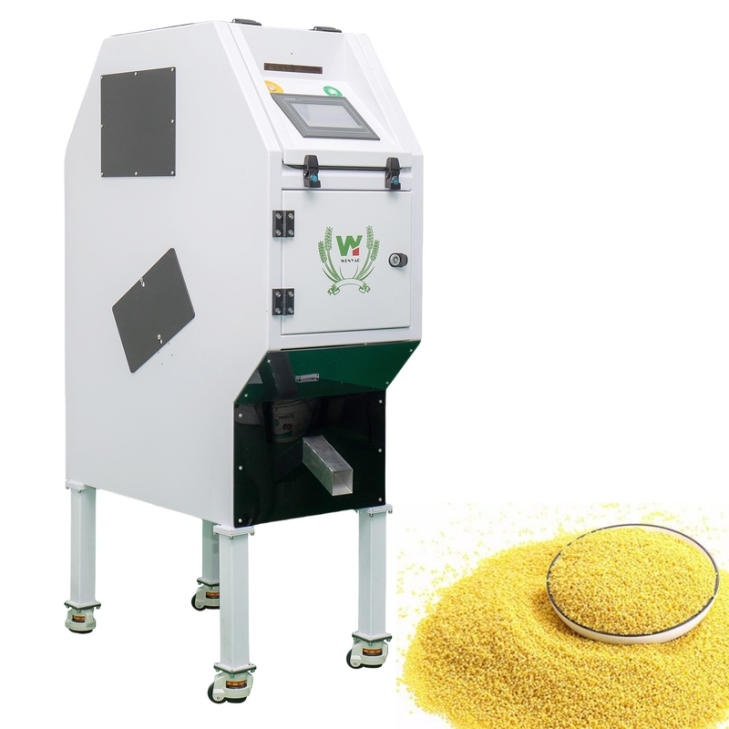 Wenyao 50-500kg/H Más reciente Mejor Sistema de Windows Inteligente Grano óptico Arroz Trigo Nueces de plástico Granos de café Colour Sorter Máquina de clasificación de semillas Color Sorter