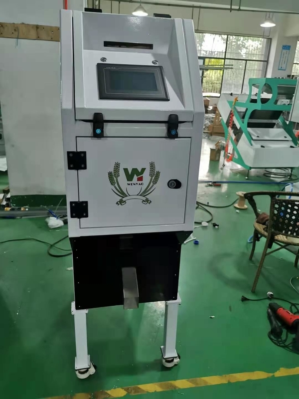 Wenyao 50-500kg/H Más reciente Mejor Sistema de Windows Inteligente Grano óptico Arroz Trigo Nueces de plástico Granos de café Colour Sorter Máquina de clasificación de semillas Color Sorter