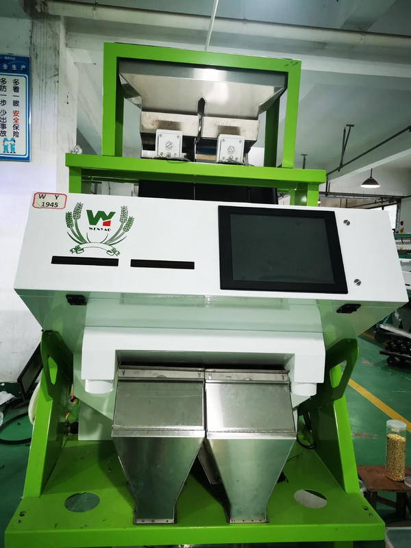 Máquina para clasificar el color de las nueces de pistacho de alto rendimiento