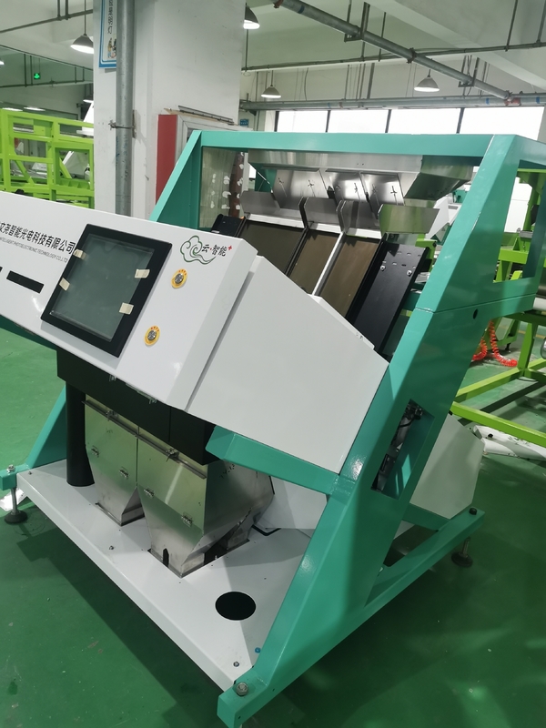 Máquina para clasificar el color de las nueces de pistacho de alto rendimiento