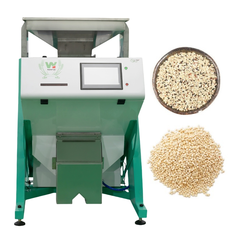 Sortador de color de grano para quinua Máquina de clasificación de color de quinua inteligente CCD