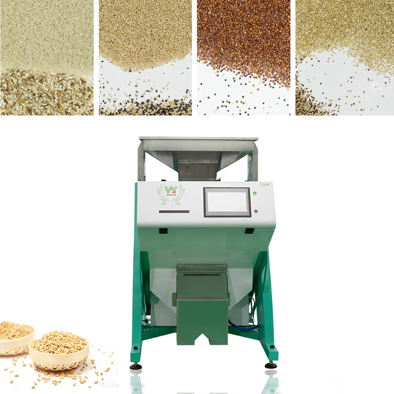 Sortador de color de grano para quinua Máquina de clasificación de color de quinua inteligente CCD