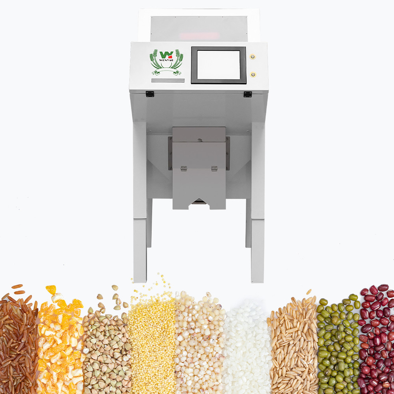 Máquina de limpieza de semillas de color de semillas ópticas pequeñas con buen rendimiento