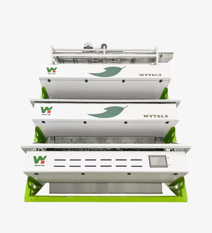 Máquina de clasificación óptica de té para procesamiento de té