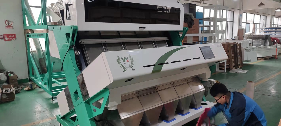 Máquina de clasificación de colores de plástico de la cámara CCD óptica Máquina de clasificación de granulos de plástico para mascotas