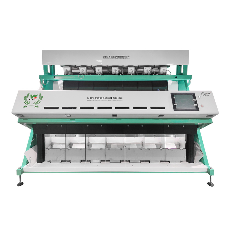 Wenyao China Fábrica 7 Chute estilo de alta tecnología de grano de sésamo máquina de clasificación de color