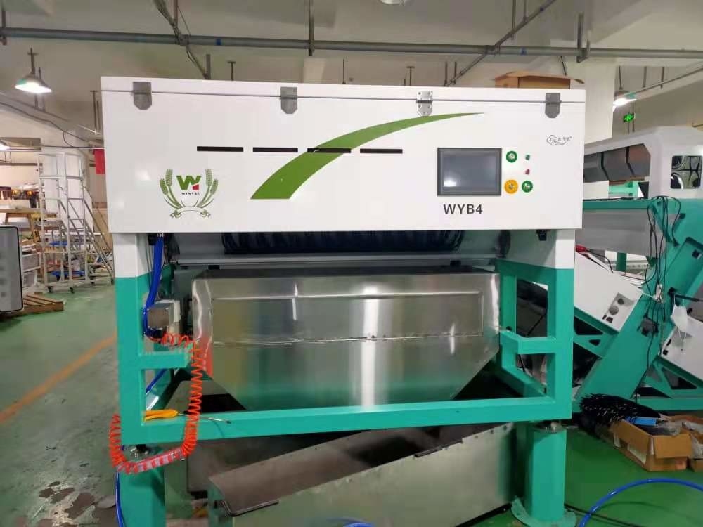 Clasificadora de color de banda de 1200MM para mineral, grano y arroz con una precisión del 99.99%