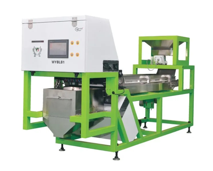 Máquina de clasificación de color de cacahuete profesional para pelar cacahuetes