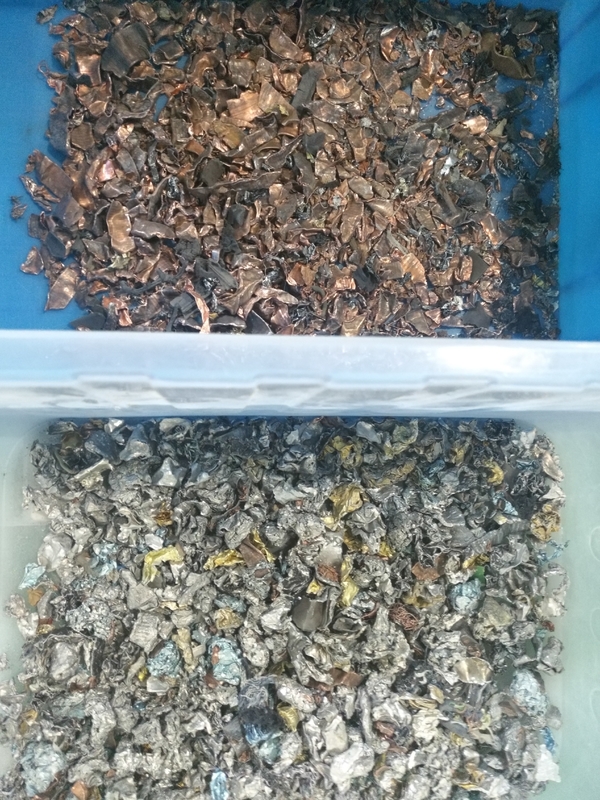 Máquina de clasificación de color de cobre y aluminio de tipo cinturón industrial de alta eficiencia Wenyao