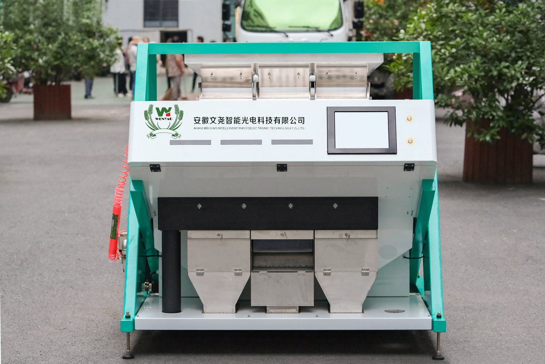 Máquina de clasificación de color CCD para semillas de sésamo de anacardos 320 canal