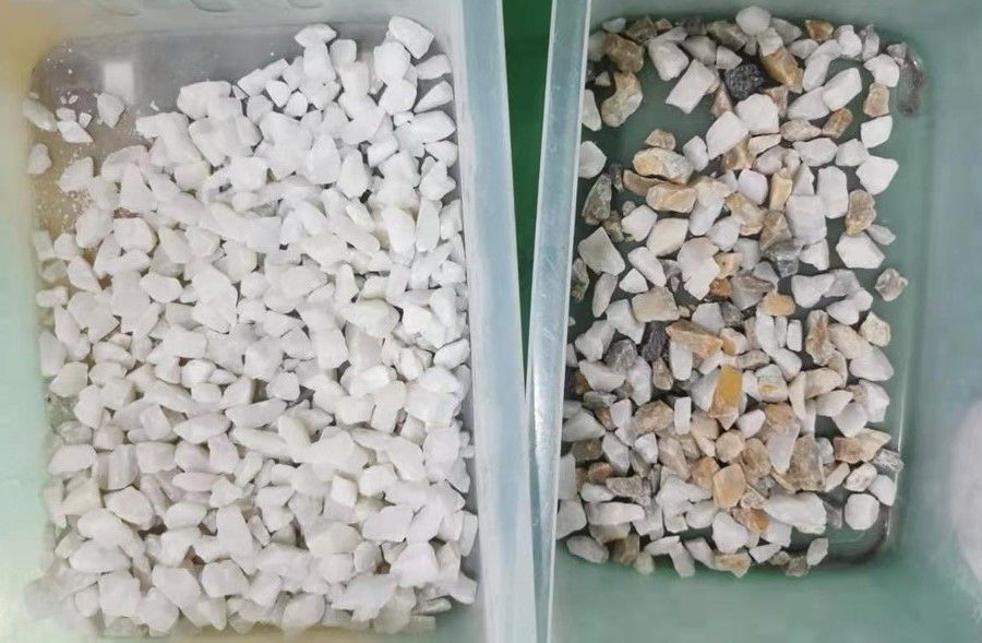 Máquina clasificadora y selectora de piedras de alta capacidad Wenyao para clasificación de color de minerales