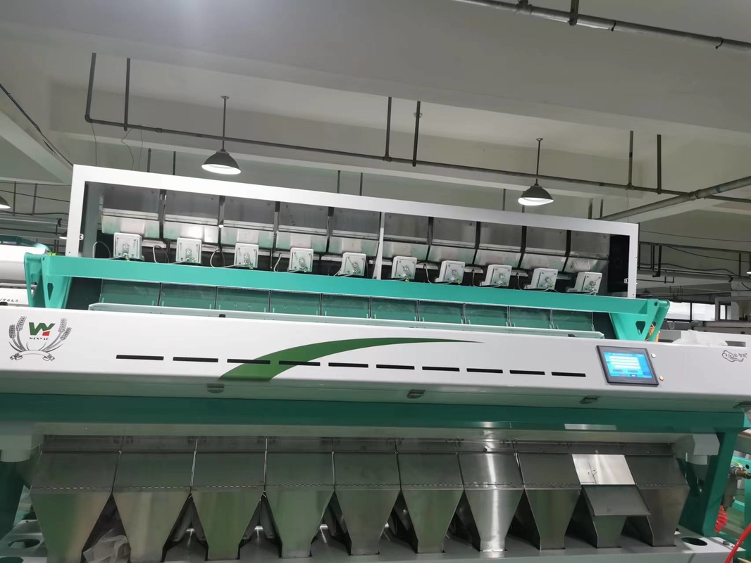 Clasificadora automática de color de 10T/H para granos de arroz, granos de café y semillas