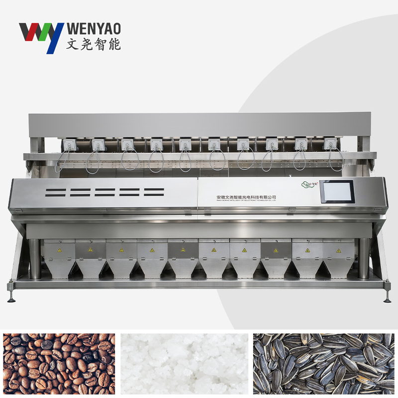 Wenyao 10 Chute Máquina de clasificación de colores de plástico de PVC ABS