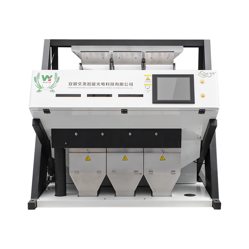 WENYAO 2 canaliza la clasificadora del color plástico completamente automático del artículo popular en el Brasil