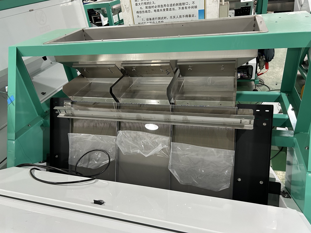 Maquinaria Industrial para Alimentos y Bebidas Clasificadora de Color WENYAO Clasificadora Óptica de Color de 3 Conductos Semillas de Comino Cilantro Semillas de Hierba Máquina Clasificadora de Color