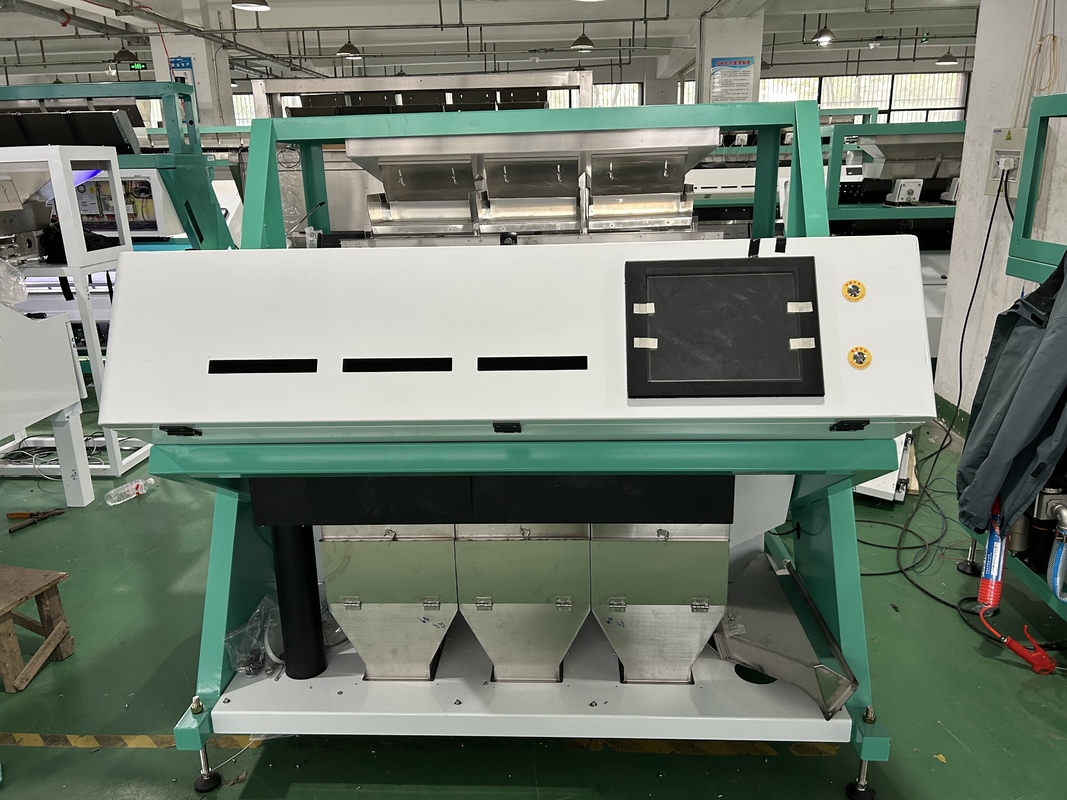 Maquinaria Industrial para Alimentos y Bebidas Clasificadora de Color WENYAO Clasificadora Óptica de Color de 3 Conductos Semillas de Comino Cilantro Semillas de Hierba Máquina Clasificadora de Color