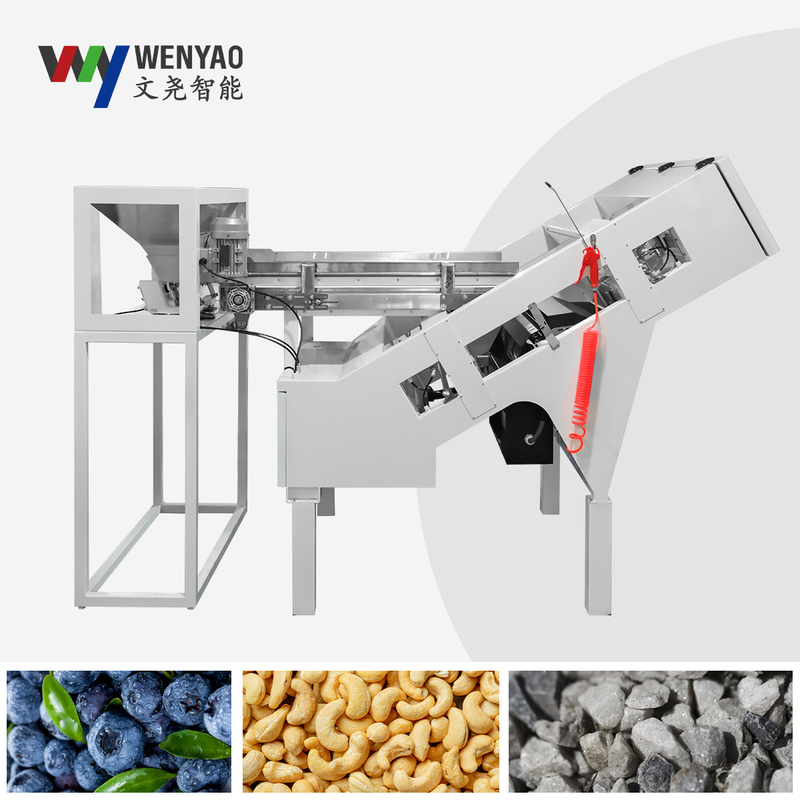 Intelligent Optical Coffee Cherries Color Sorter Cocoa Beans Sorting Machine Coffee Bean Color Sorter