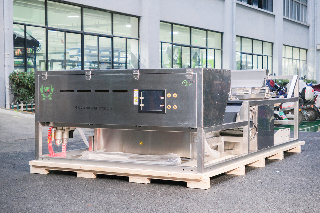 Optical Waterproof Belt Colour Sorter For Coffee Cherries Silkworm Chrysalis Frozen Vegetables