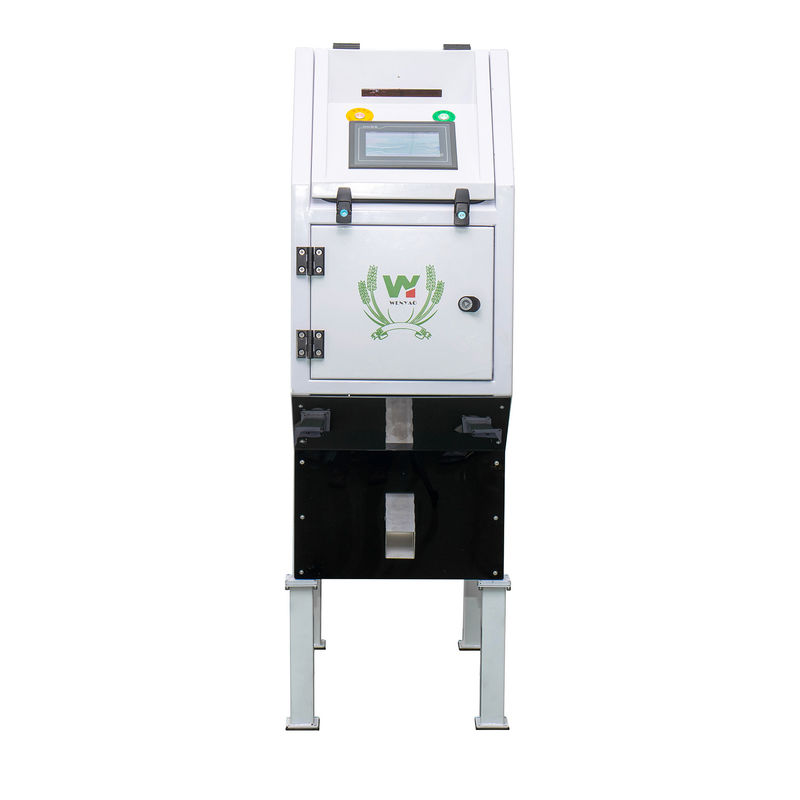 WENYAO Calificador de colores de nueces de alta precisión con cámaras CCD para semillas Granos frijoles Trigo 0,3-0,5 PTH Capacidad y 2 años de servicio posterior