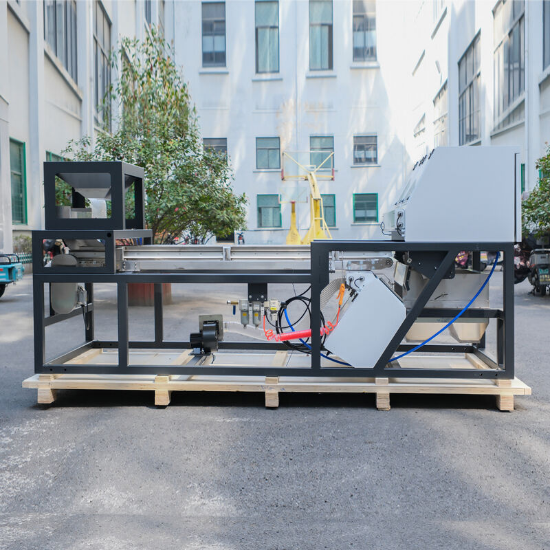 Máquina clasificadora de color inteligente de alta resistencia Wenyao con cámara CCD RGB para clasificación de chiles y ajos y salida de 1000-1500 kg/h con control remoto Wifi